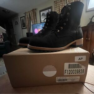 LIKE NEW Portland Leather Patina Black Women's Boots